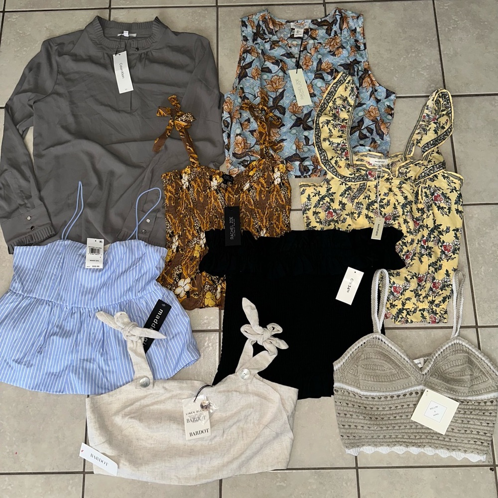 NWT Stylish Women's Tops Bundle - all size L